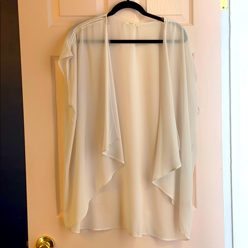 Ethically made white kimono